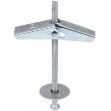 Αγκύριο Μεταλλικό Γυψοσανίδας με Βίδα M4x75mm (Συσκ. 2τεμ) BM-04075